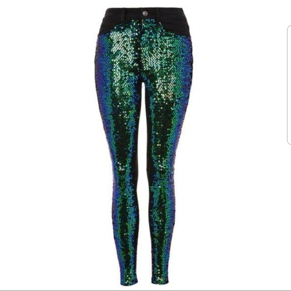 Super fun sequin pants!